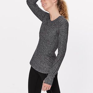 Lululemon Athleta Extra Mile Longsleeve Reflective
